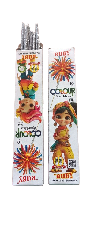 10 Cm Colour Sparklers