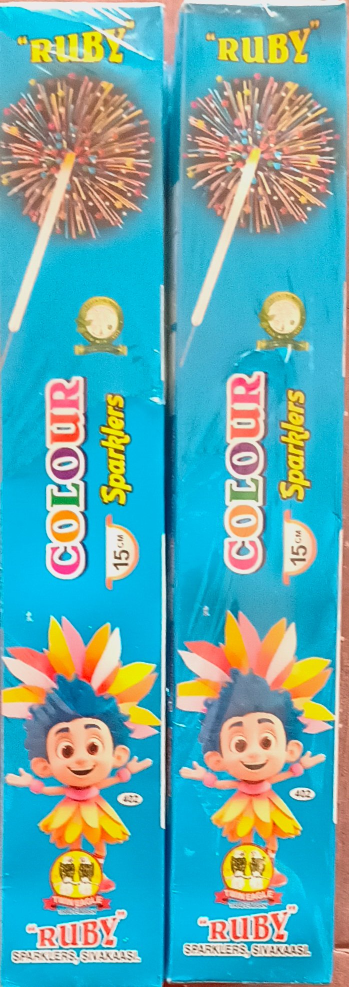 15 cm color sparklers