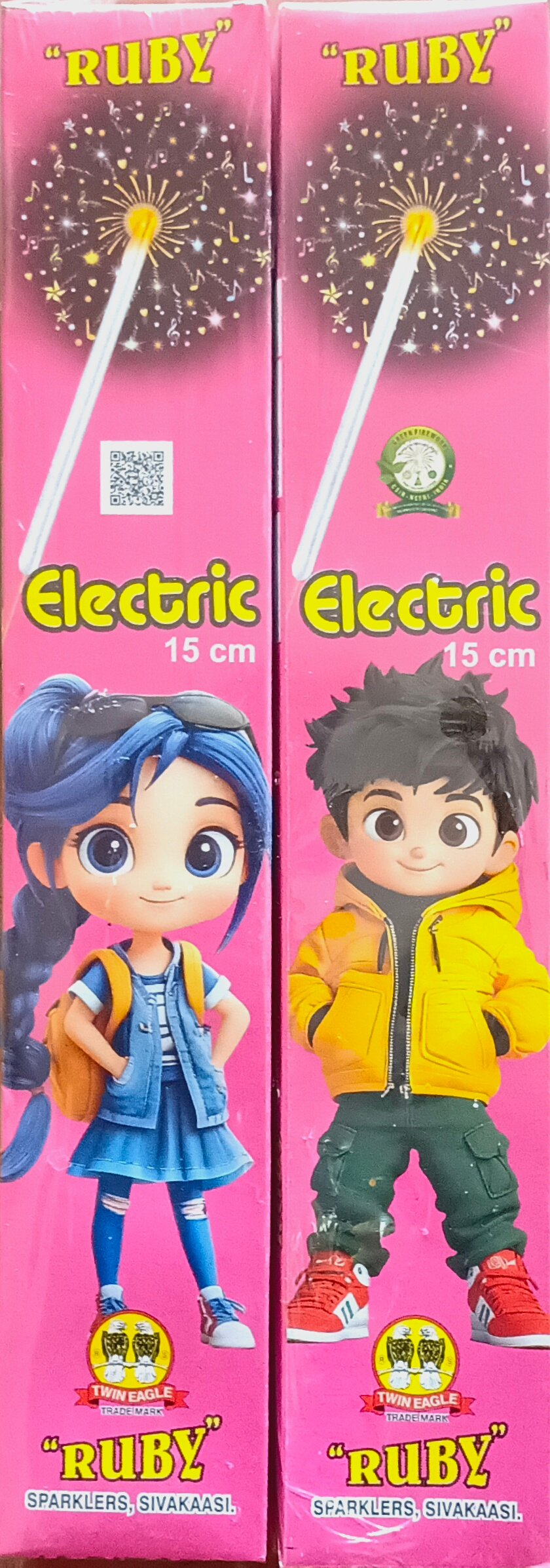 15 cm Electric sparklers