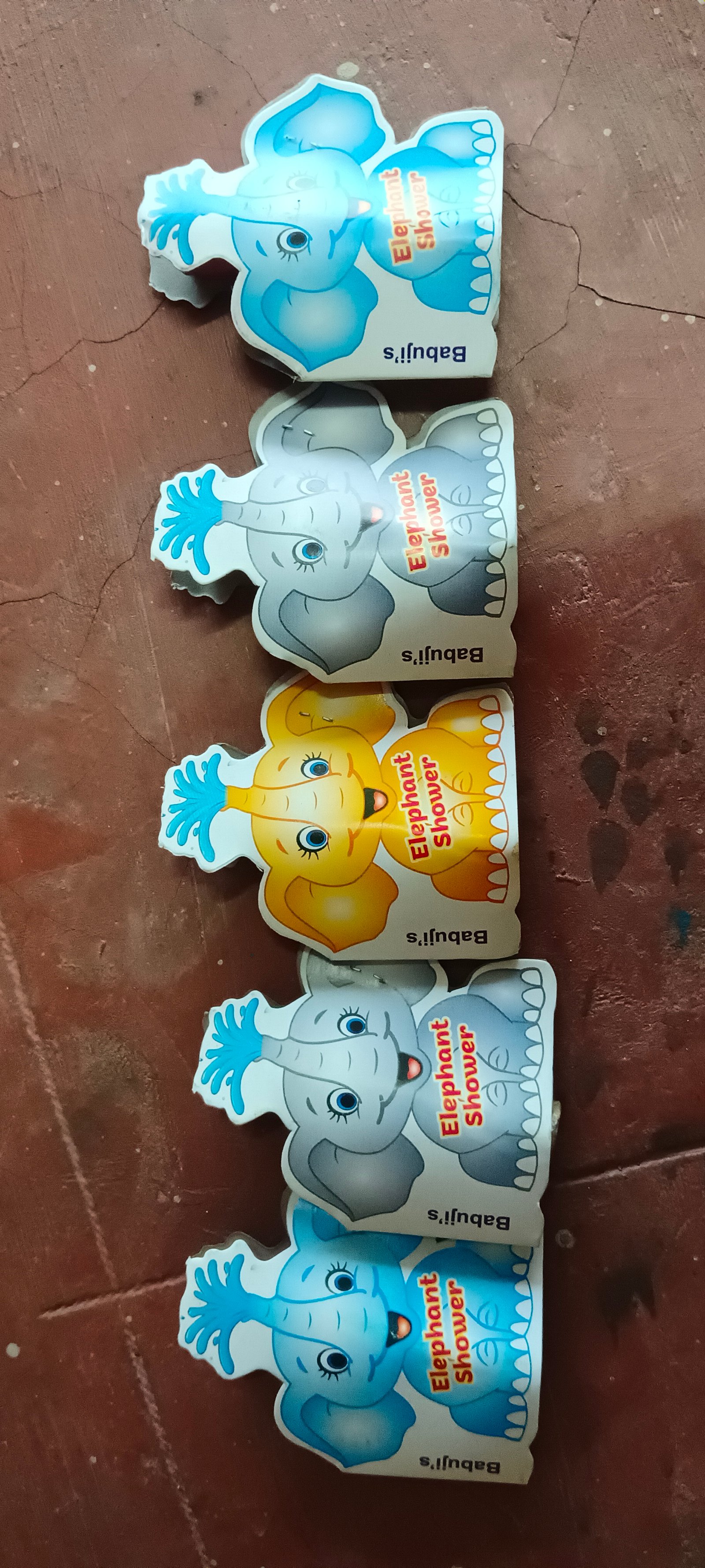 Elephant shower (5 pes)